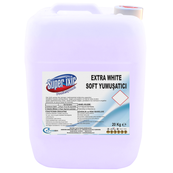 Süper İxir White Soft Extra Yumuşatıcı 20 kg